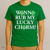 Funny Sexy St Patricks Day Clothing For Men Inappropriate T-Shirt thumb 3