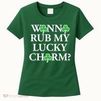 Funny Sexy St Patricks Day Clothing For Men Inappropriate Women's T-Shirt thumb 0