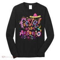 Fiesta Squad San Antonio Texas Cinco De Mayo Lets Fiesta  Long Sleeve Shirt thumb 0
