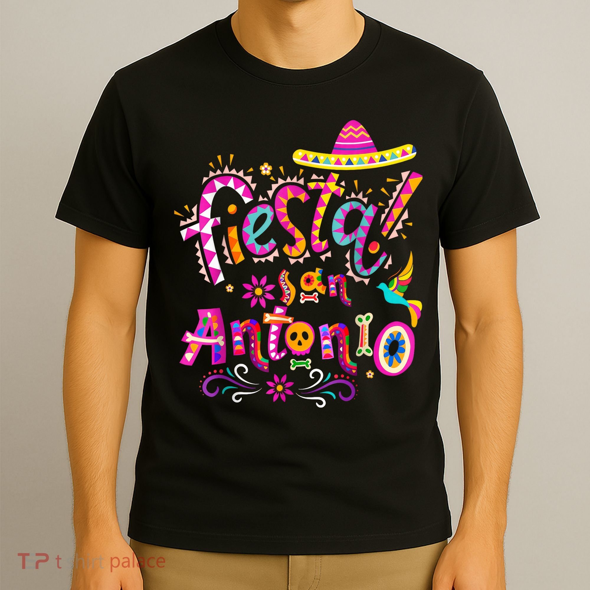 Fiesta Squad San Antonio Texas Cinco De Mayo Lets Fiesta  T-Shirt