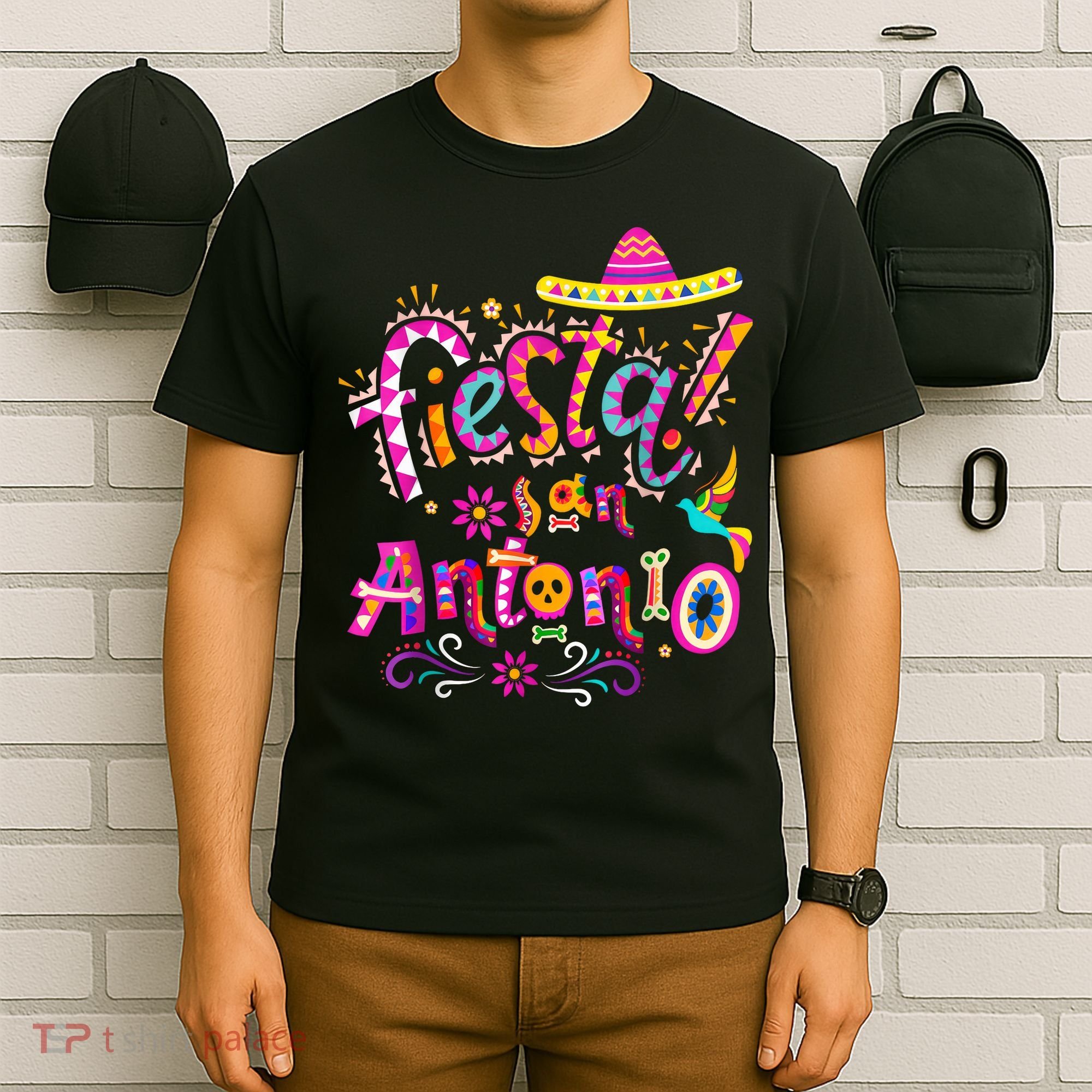 Fiesta Squad San Antonio Texas Cinco De Mayo Lets Fiesta  T-Shirt