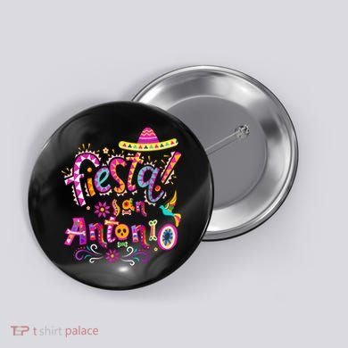 Fiesta Squad San Antonio Texas Cinco De Mayo Lets Fiesta  Button