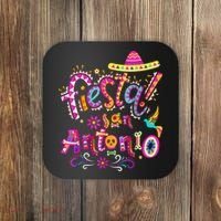 Fiesta Squad San Antonio Texas Cinco De Mayo Lets Fiesta  Coaster thumb 0