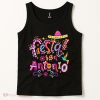 Fiesta Squad San Antonio Texas Cinco De Mayo Lets Fiesta  Tank Top thumb 2