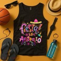Fiesta Squad San Antonio Texas Cinco De Mayo Lets Fiesta  Tank Top thumb 4