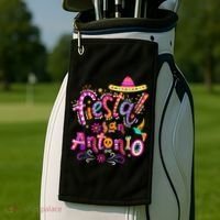 Fiesta Squad San Antonio Texas Cinco De Mayo Lets Fiesta  Golf Towel thumb 2