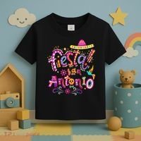 Fiesta Squad San Antonio Texas Cinco De Mayo Lets Fiesta  Toddler T-Shirt thumb 3