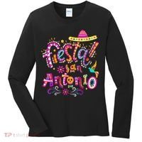 Fiesta Squad San Antonio Texas Cinco De Mayo Lets Fiesta  Women's Long Sleeve Shirt thumb 0