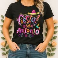 Fiesta Squad San Antonio Texas Cinco De Mayo Lets Fiesta  Women's T-Shirt thumb 2
