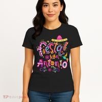 Fiesta Squad San Antonio Texas Cinco De Mayo Lets Fiesta  Women's T-Shirt thumb 4