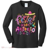Fiesta Squad San Antonio Texas Cinco De Mayo Lets Fiesta  Kids Long Sleeve Shirt thumb 0