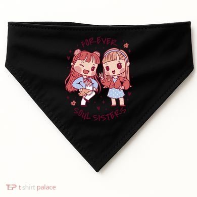 Forever Soul Sisters Chibi Friends USA-Made Doggie Bandana