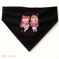 Forever Soul Sisters Chibi Friends USA-Made Doggie Bandana thumb 0