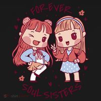 Forever Soul Sisters Chibi Friends Backpack thumb 2