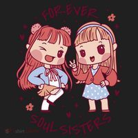 Forever Soul Sisters Chibi Friends Tumbler thumb 3
