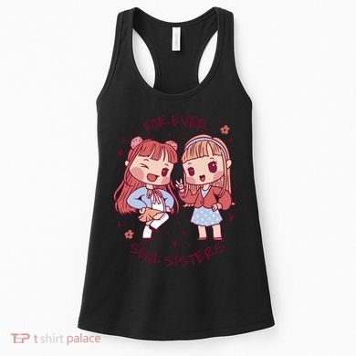 Forever Soul Sisters Chibi Friends Women's Tank Top