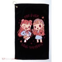 Forever Soul Sisters Chibi Friends Golf Towel thumb 0