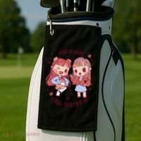 Forever Soul Sisters Chibi Friends Golf Towel thumb 2