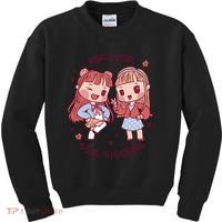 Forever Soul Sisters Chibi Friends Kids Sweatshirt thumb 0