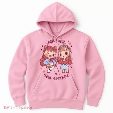 Forever Soul Sisters Chibi Friends Hoodie