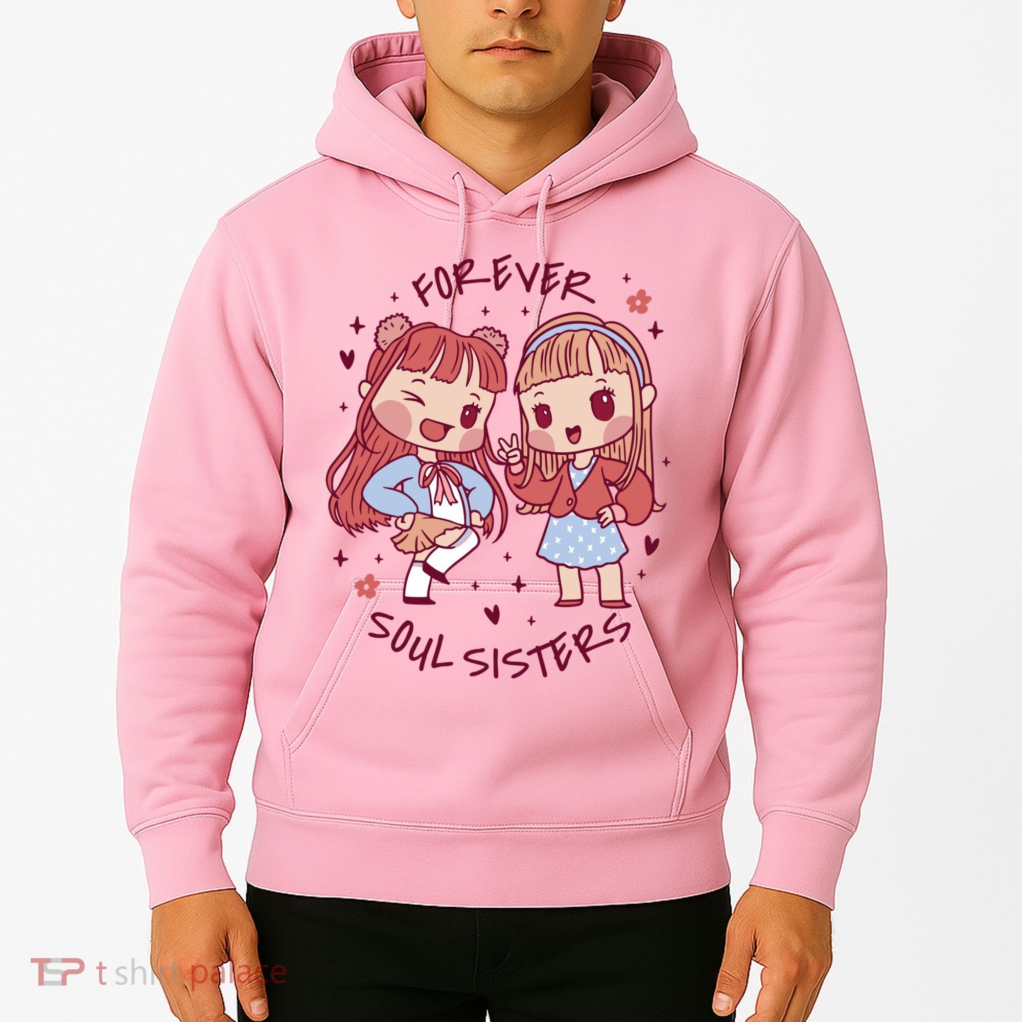 Forever Soul Sisters Chibi Friends Hoodie