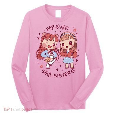 Forever Soul Sisters Chibi Friends Long Sleeve Shirt