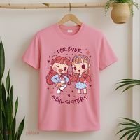 Forever Soul Sisters Chibi Friends T-Shirt thumb 2