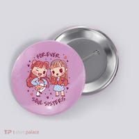 Forever Soul Sisters Chibi Friends Button thumb 0