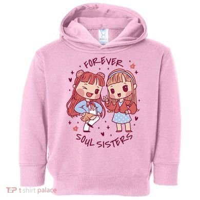 Forever Soul Sisters Chibi Friends Toddler Hoodie