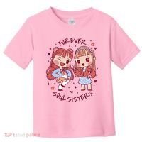 Forever Soul Sisters Chibi Friends Toddler T-Shirt thumb 0