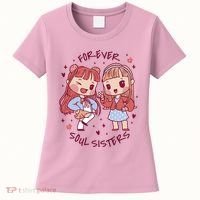 Forever Soul Sisters Chibi Friends Women's T-Shirt thumb 0