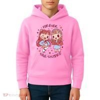Forever Soul Sisters Chibi Friends Kids Hoodie thumb 4