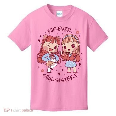 Forever Soul Sisters Chibi Friends Kids T-Shirt