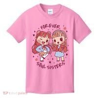 Forever Soul Sisters Chibi Friends Kids T-Shirt thumb 0