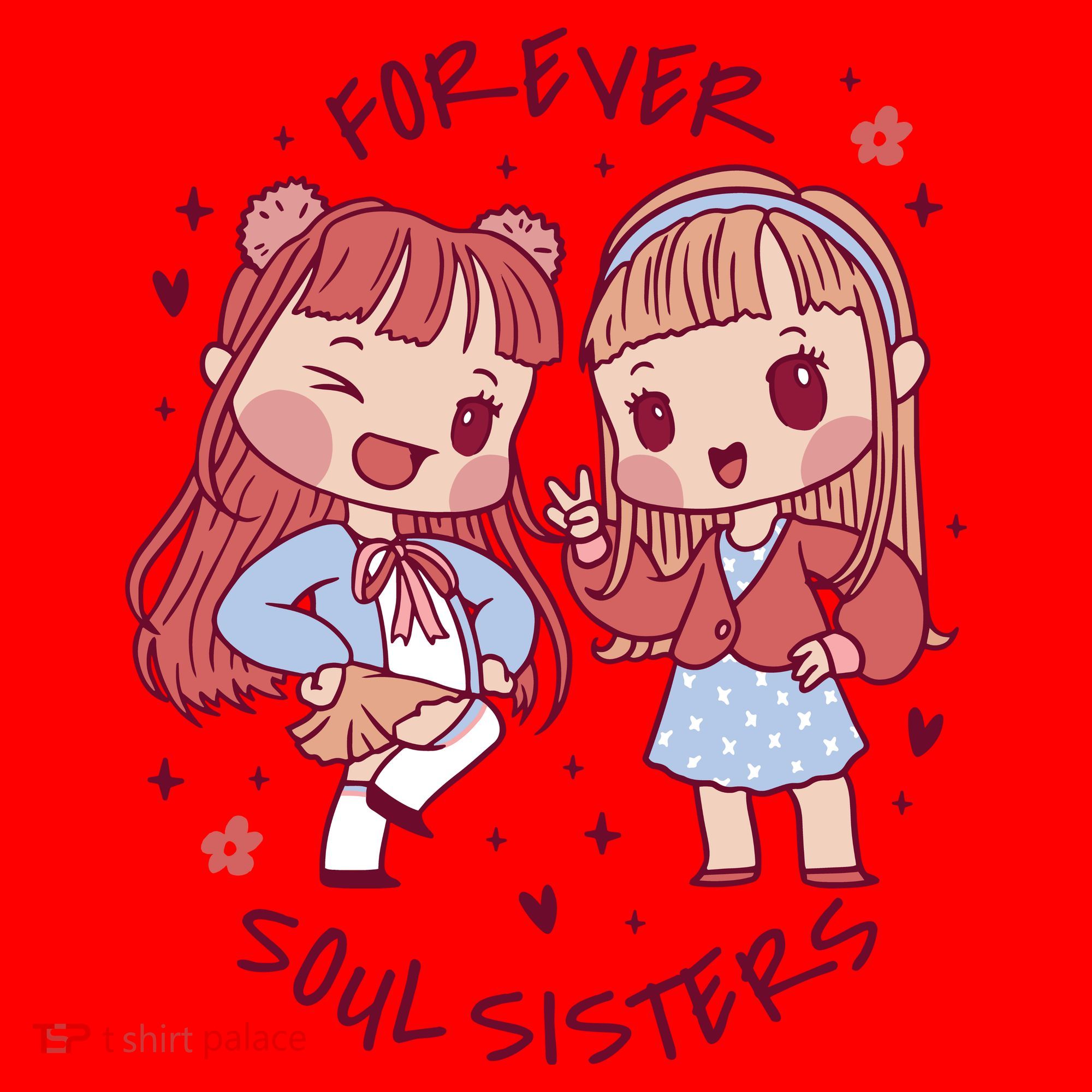 Forever Soul Sisters Chibi Friends Santa Hat