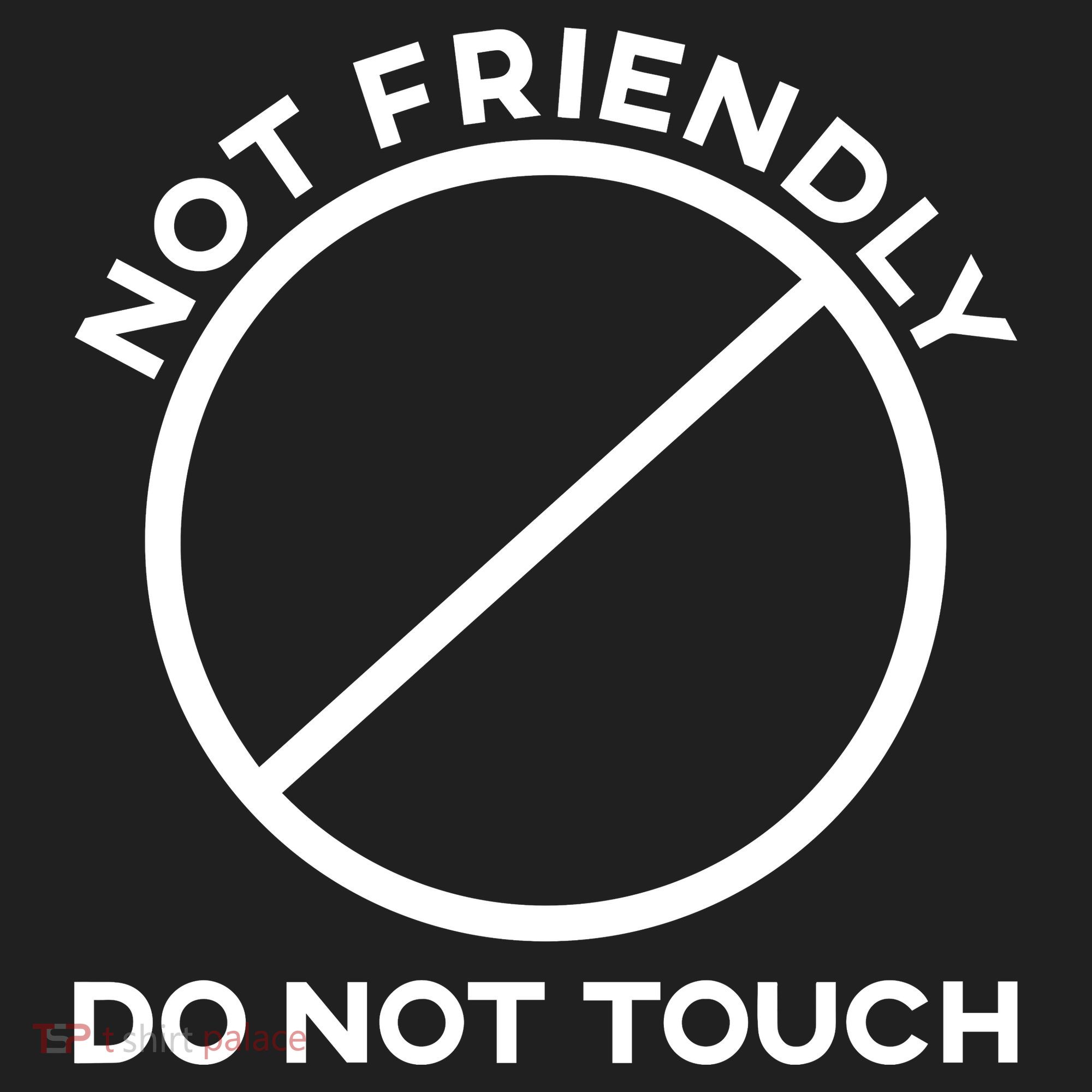 Funny Sarcasm Social Distance Not Friendly Do Not Touch Hat
