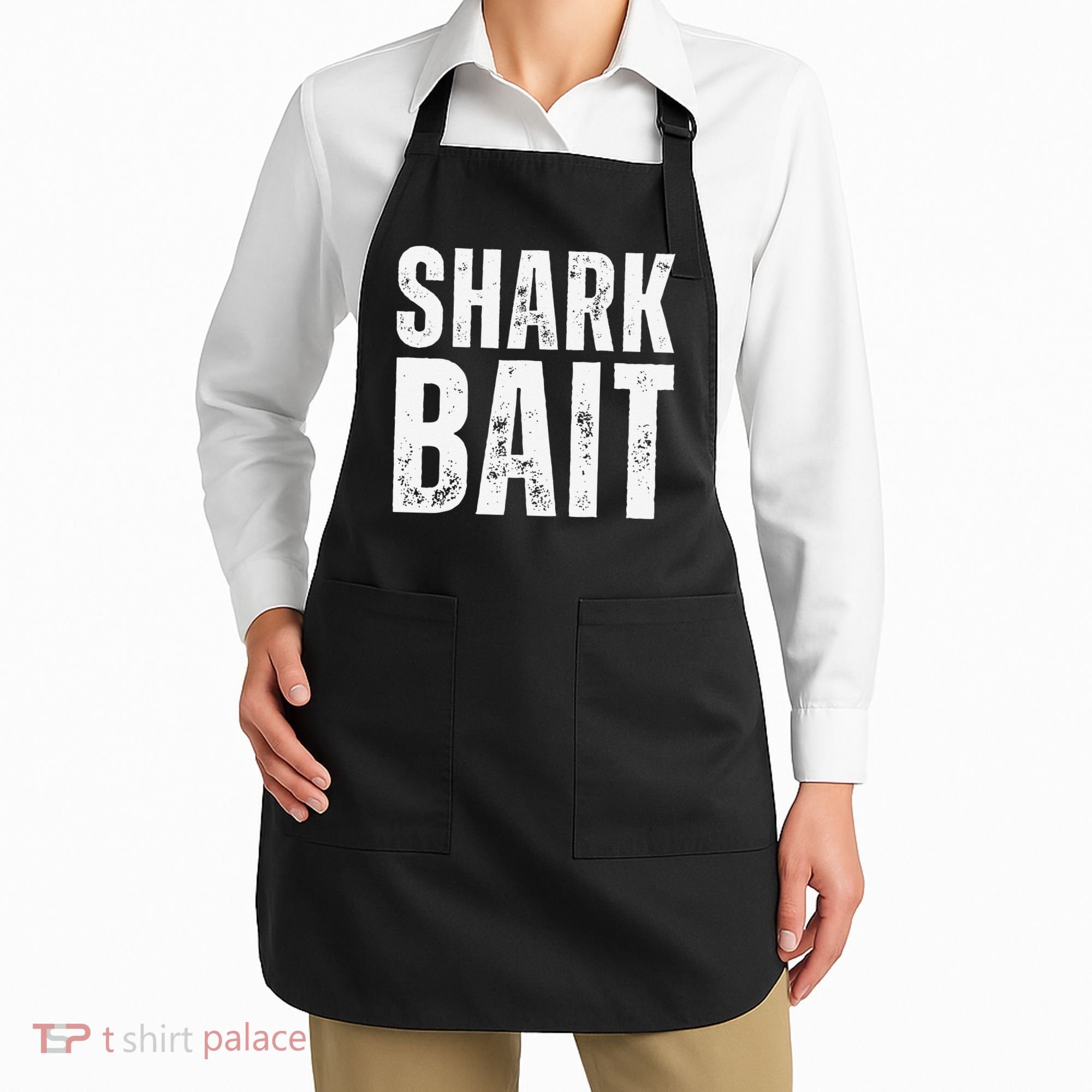 Funny Shark Shark Bait Apron