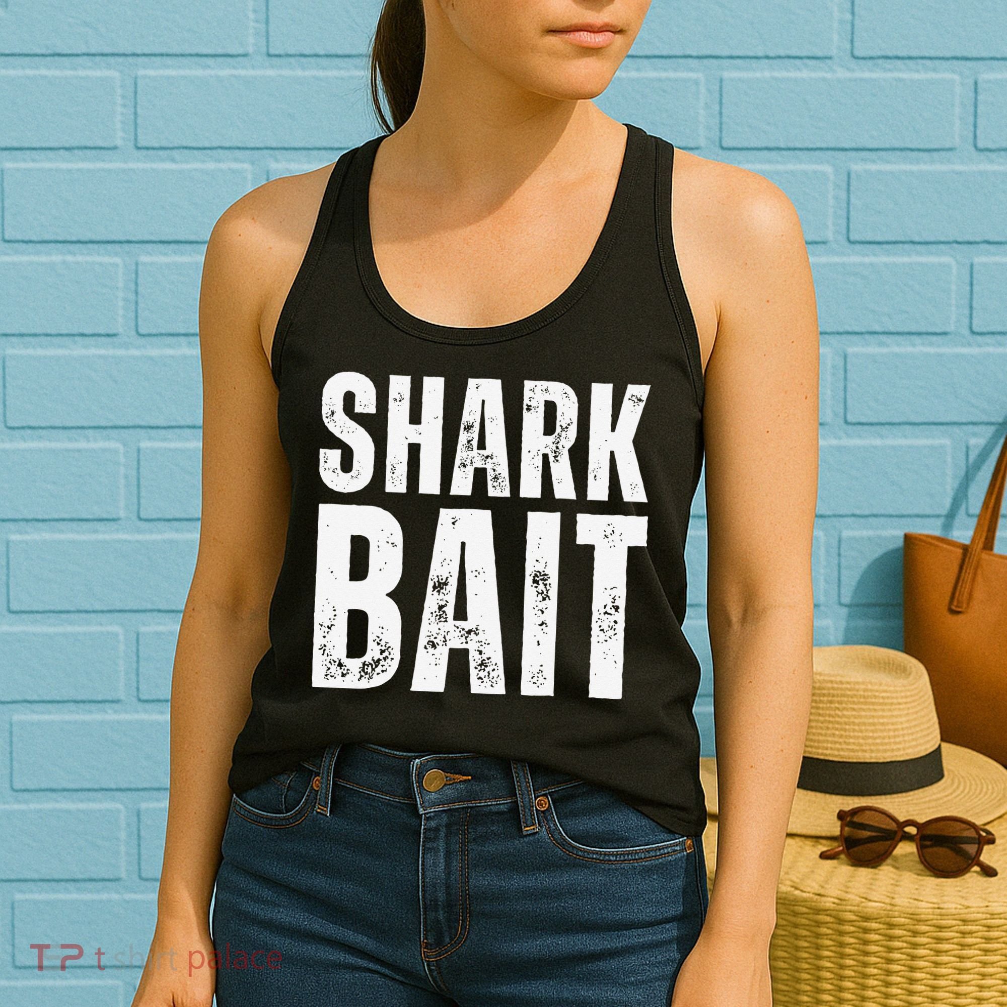Funny Shark Shark Bait Women's Tank Top