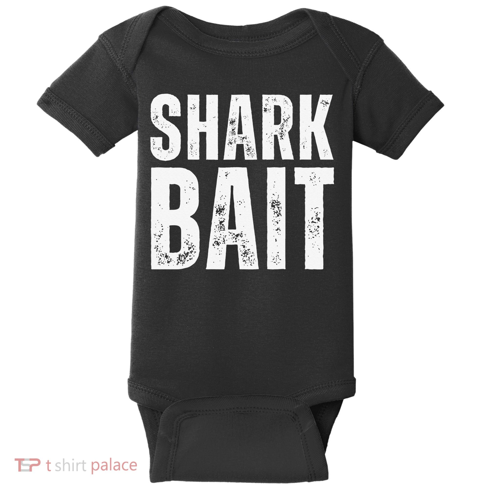 Funny Shark Shark Bait Baby Bodysuit