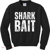 Funny Shark Shark Bait Kids Sweatshirt thumb 0