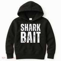 Funny Shark Shark Bait Kids Hoodie thumb 0