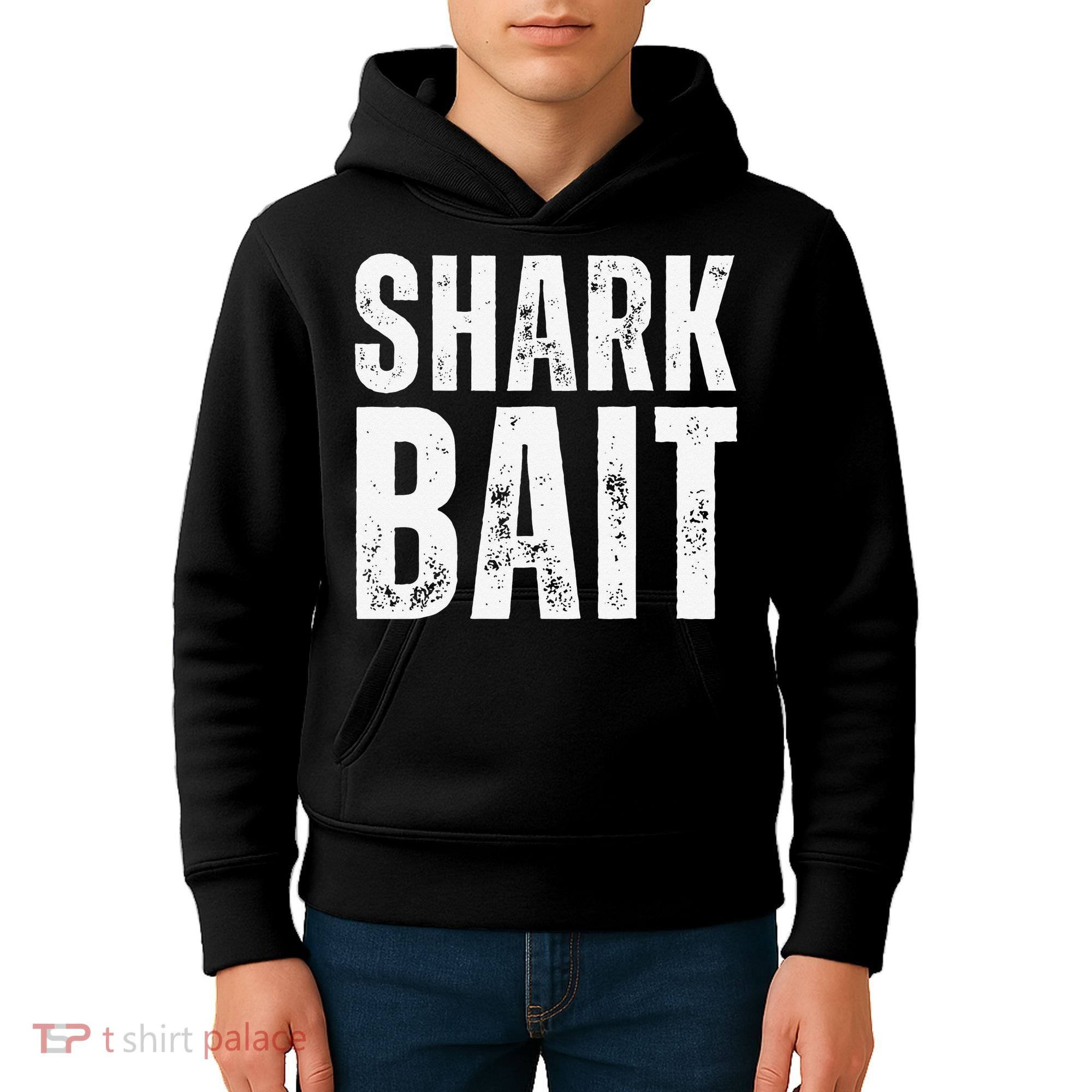 Funny Shark Shark Bait Kids Hoodie