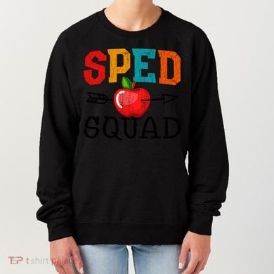 Funny Sped Squad Design For Special Education Teacher Gift Women's Sweatshirt