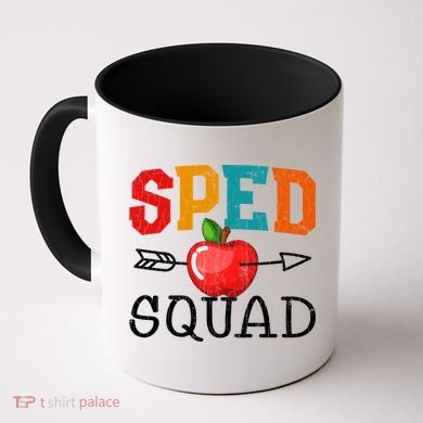 Funny Sped Squad Design For Special Education Teacher Gift Coffee Mug