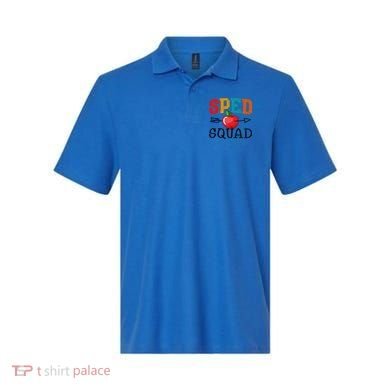 Funny Sped Squad Design For Special Education Teacher Gift Polo