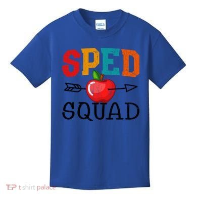 Funny Sped Squad Design For Special Education Teacher Gift Kids T-Shirt