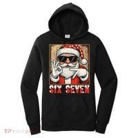 Funny Six Seven Meme Christmas Cool Santa Saying  Women's Hoodie thumb 0