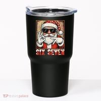 Funny Six Seven Meme Christmas Cool Santa Saying  Tumbler thumb 0