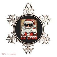 Funny Six Seven Meme Christmas Cool Santa Saying  Ornament thumb 0