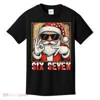 Funny Six Seven Meme Christmas Cool Santa Saying  Kids T-Shirt thumb 0